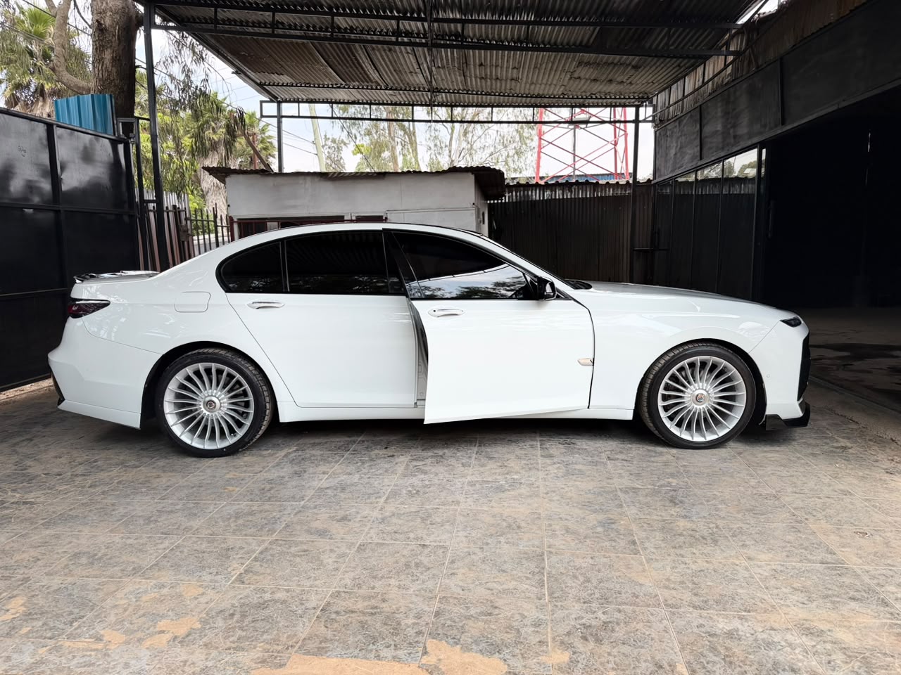 Finished vehicle ready for collection after full detail